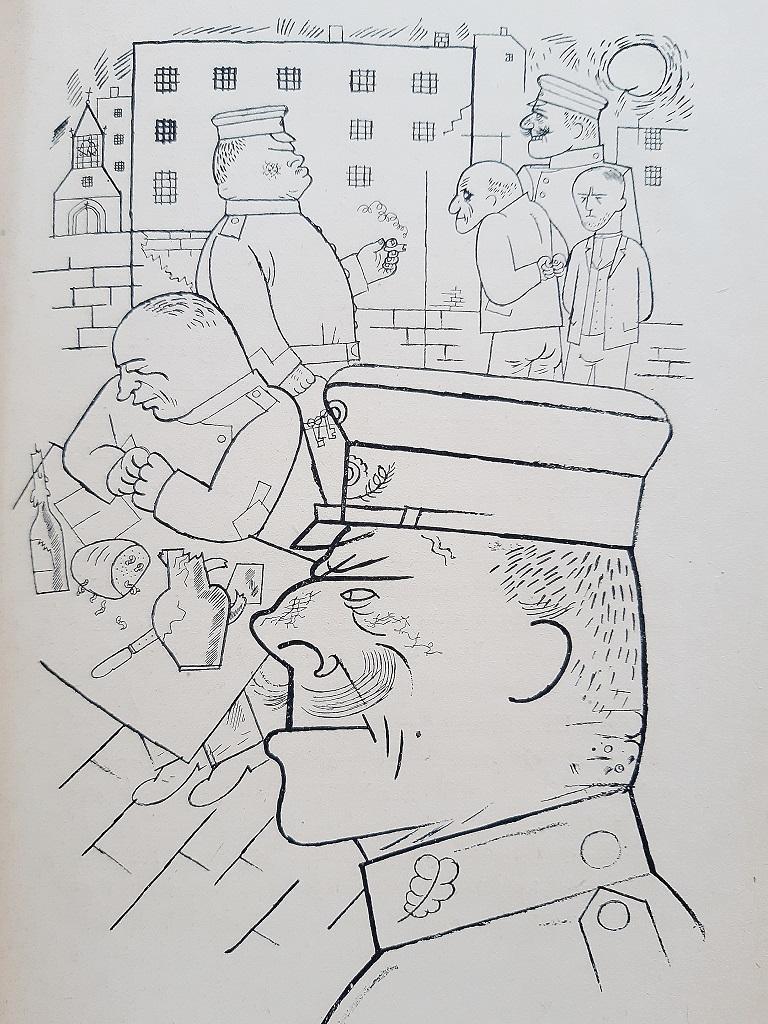 Tragigrotesken der Nacht - Rare Book Illustrated by George Grosz - 1920 4
