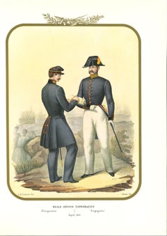 Ufficio Topografico Reale - Litografia di Antonio Zezon - 1855