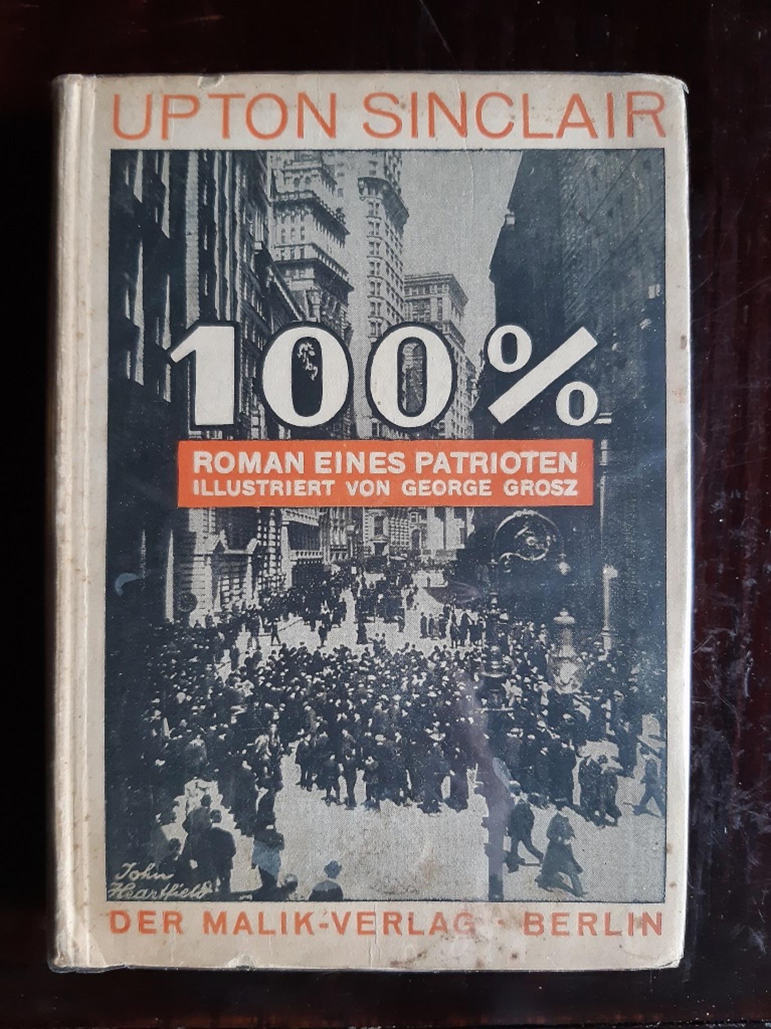 100% - Seltenes Buch von George Grosz - 1921