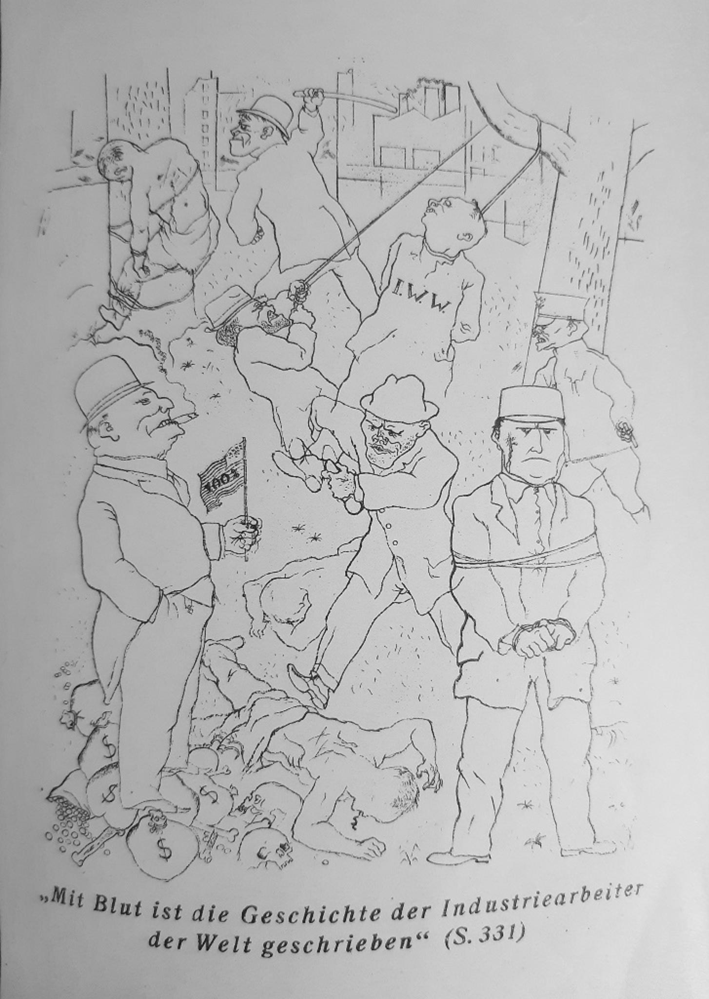 100% - Rare Book by George Grosz - 1921 For Sale 2