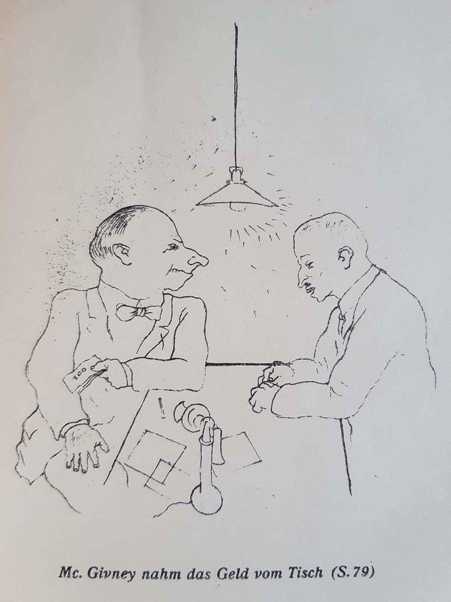 100% - Rare Book by George Grosz - 1921 For Sale 4