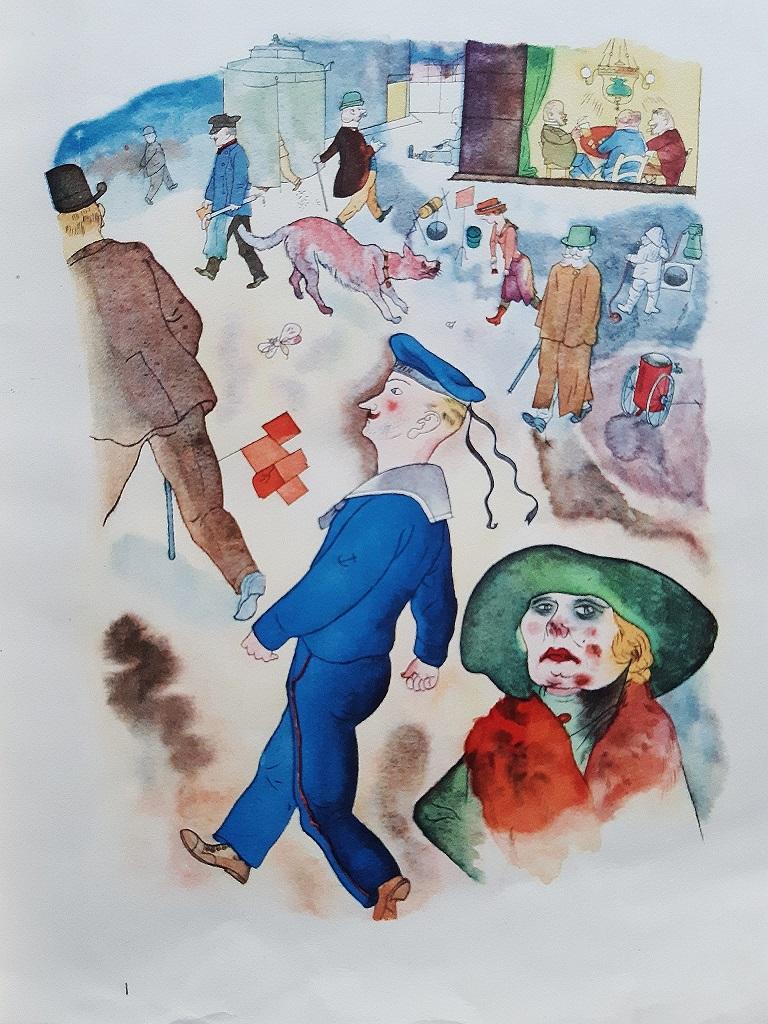 Ecce Homo - Rare Book Illustrated by George Grosz - 1923