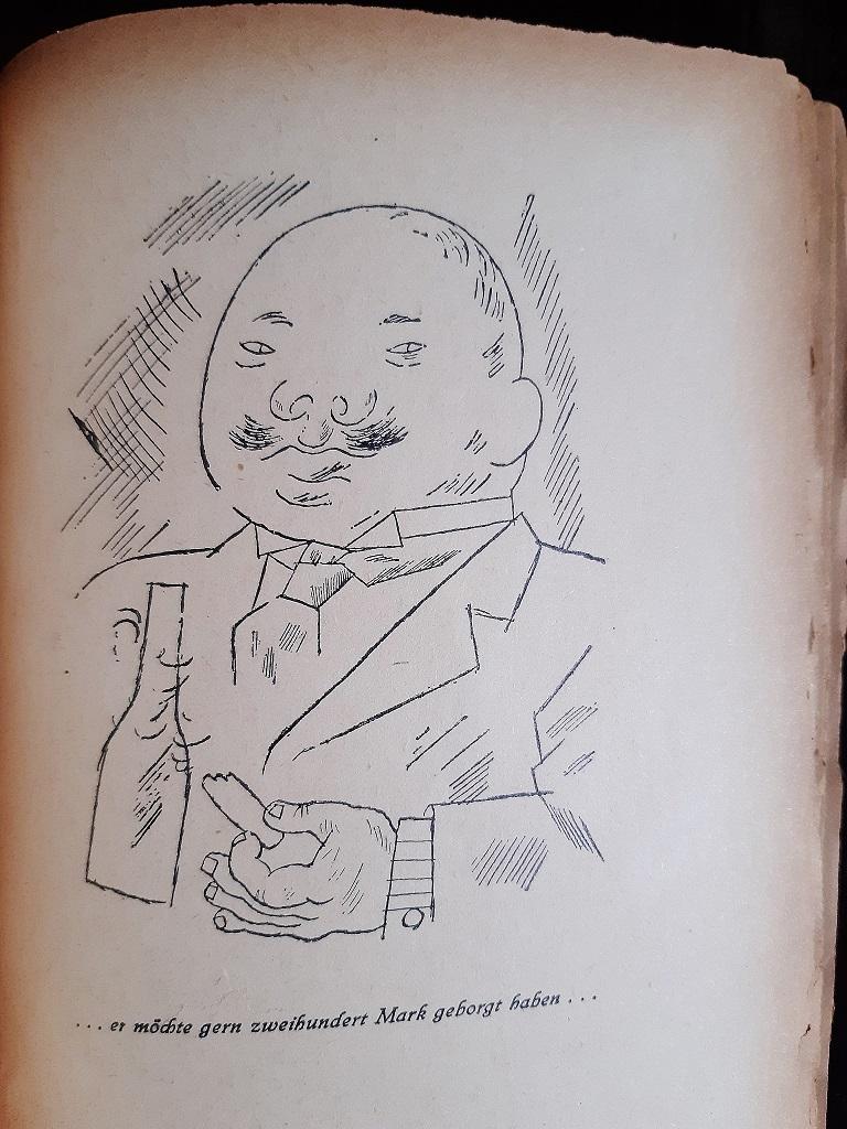Hedwig Courths-Mahler - Libro raro illustrato da George Grosz - 1922
