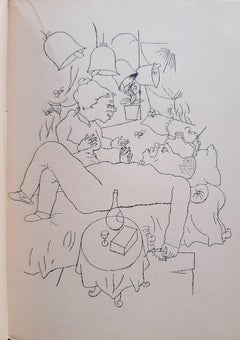 Sachsische Miniaturen – Seltenes Buch von George Grosz – 1924