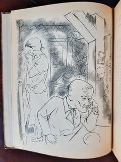 Antique Brokenbrow - Rare Book Illustrated by George Grosz - 1926
