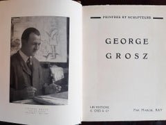Georges Grosz - Rare Book by Marcel Ray - 1927