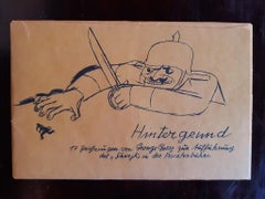Hintergrund - Rare Book by George Grosz - 1928