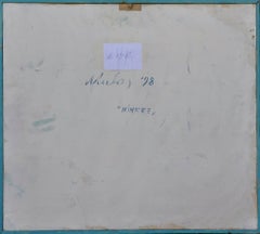 Water Lilies - Original Oil painting by Franco Mulas - 1998