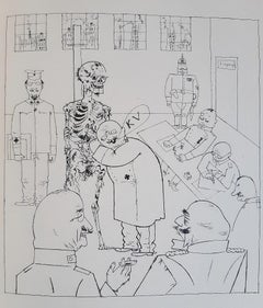 Die Gezeichneten - Seltenes Buch, illustriert von George Grosz - 1930