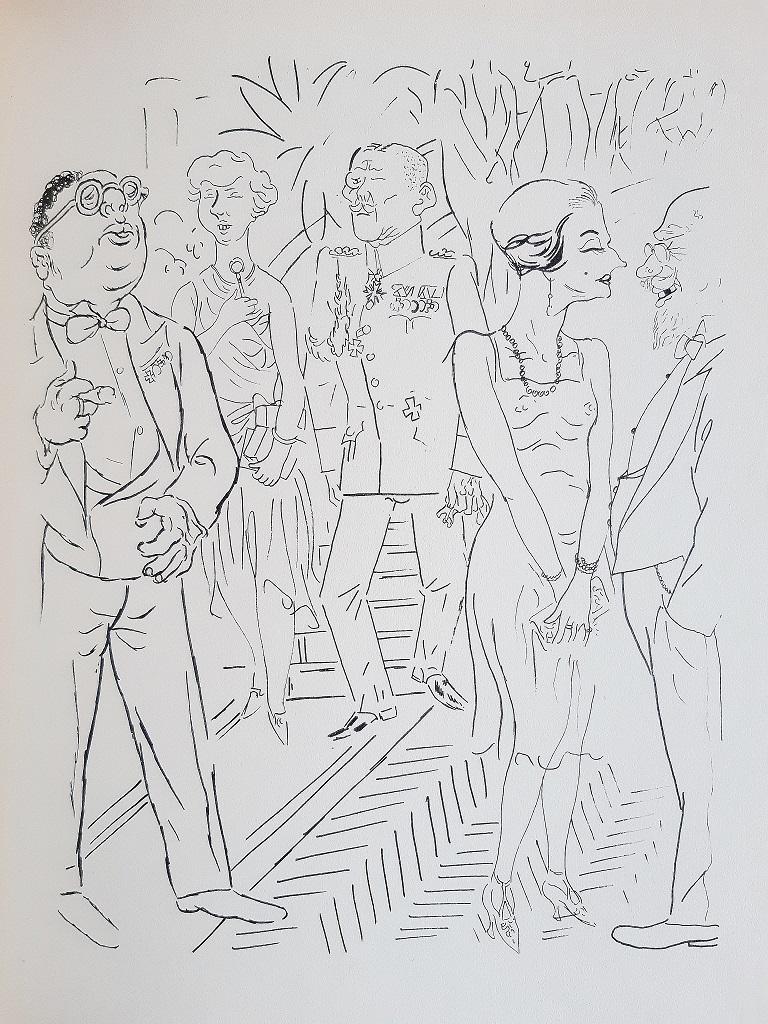 Über alles die Liebe - Livre rare illustré par George Grosz - 1930 en vente 4