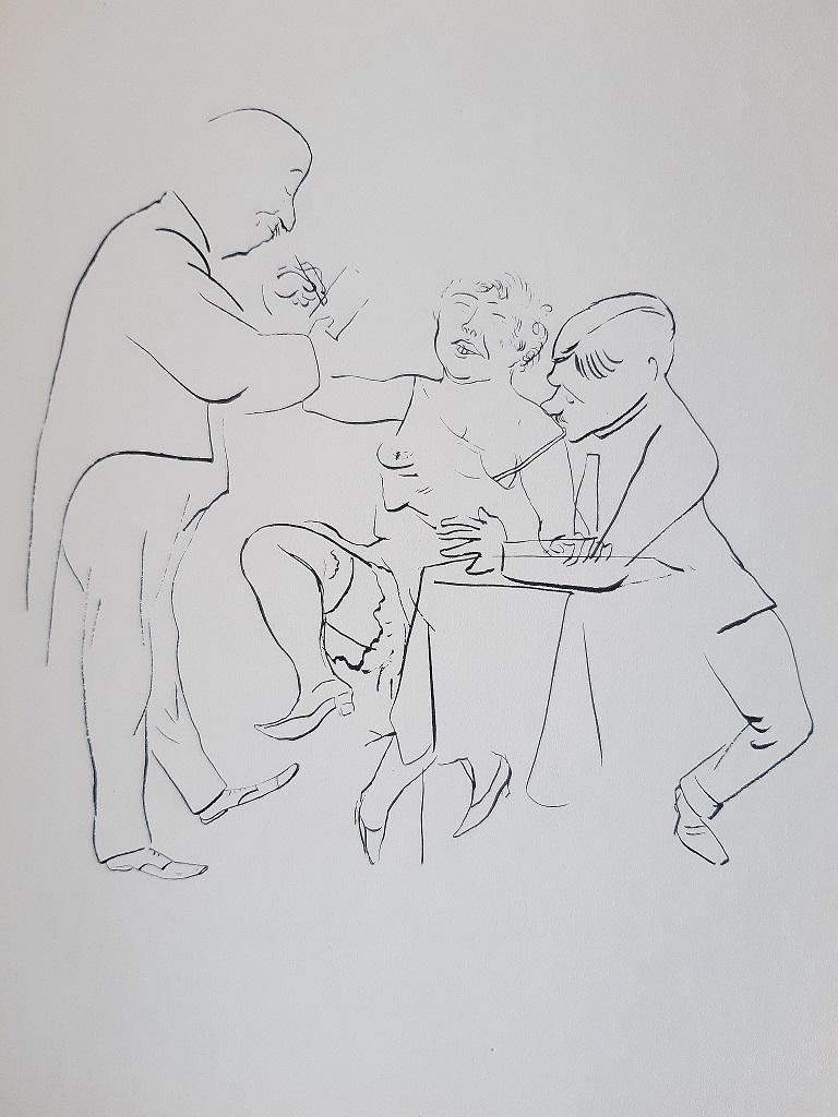 Über alles die Liebe - Livre rare illustré par George Grosz - 1930 en vente 7