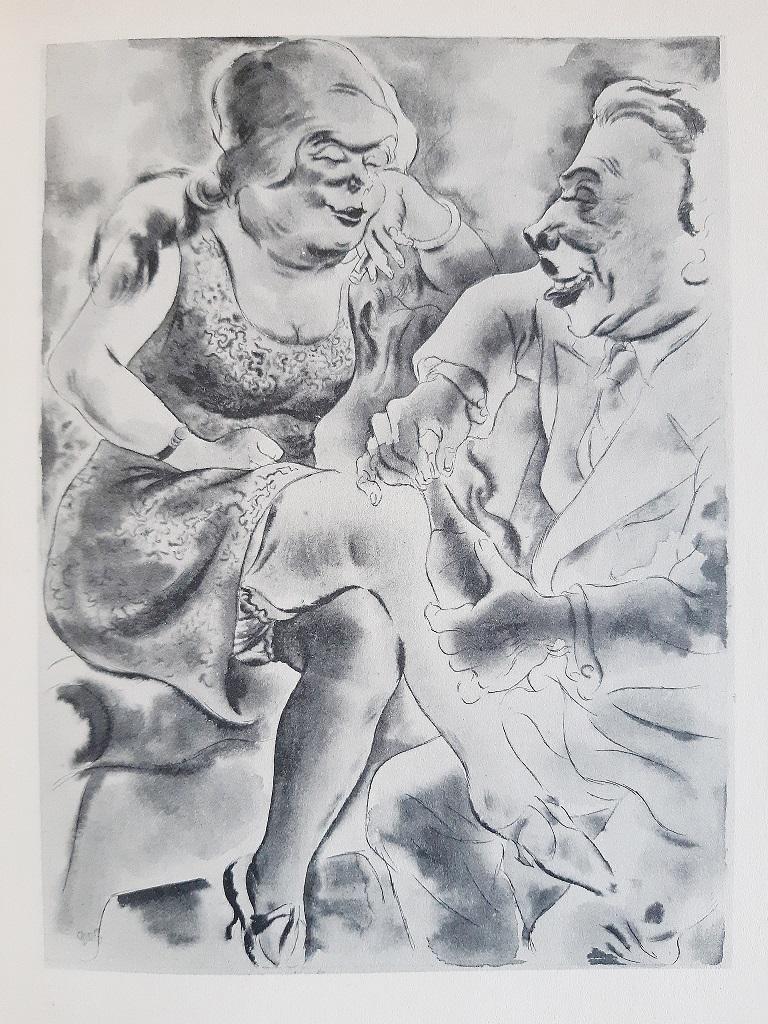 Über alles die Liebe - Rare Book illustrated by George Grosz - 1930