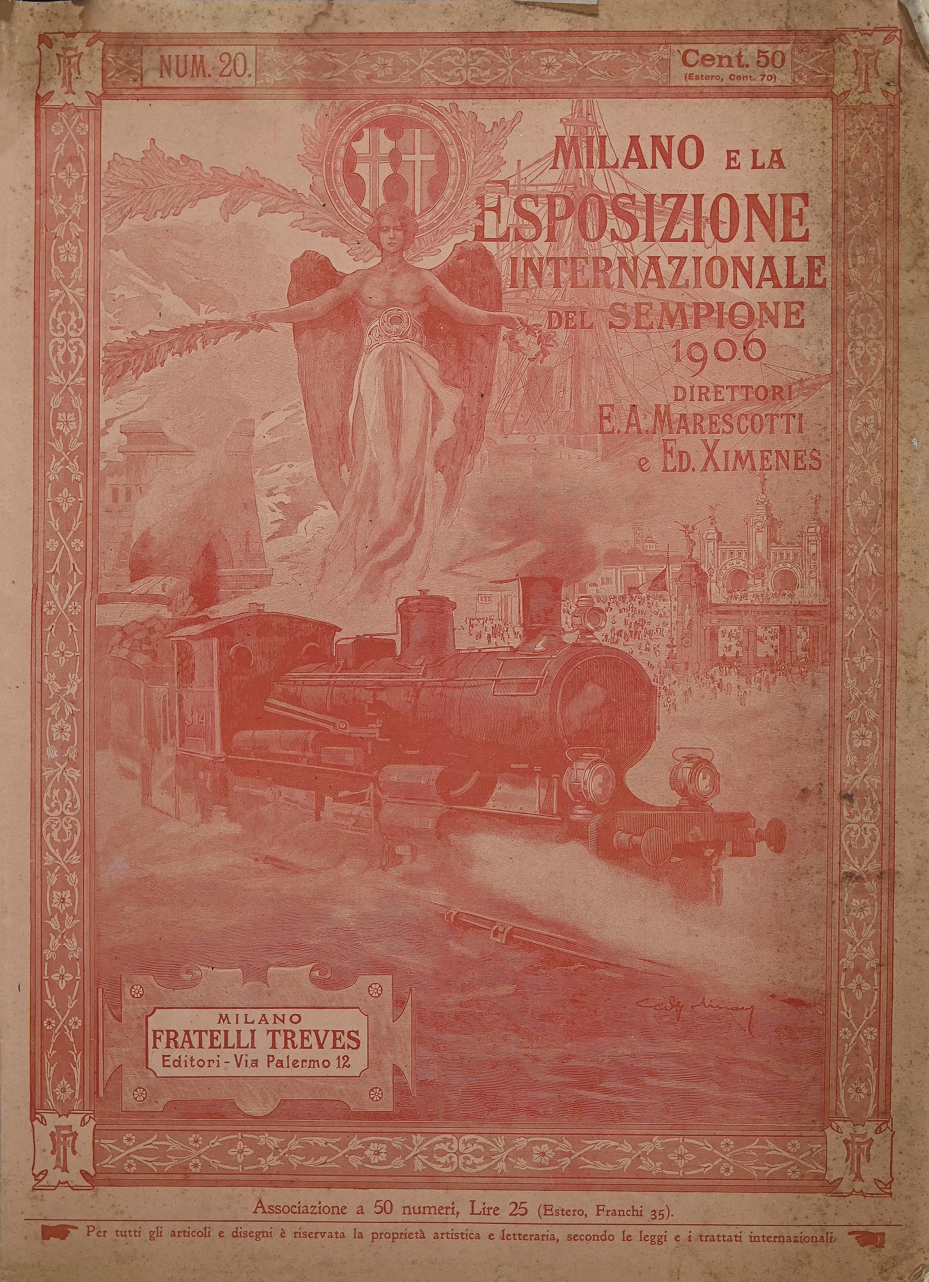 Milano e la sua Esposizione Internazionale... - Vintage Catalogue 1906 - Art by Unknown