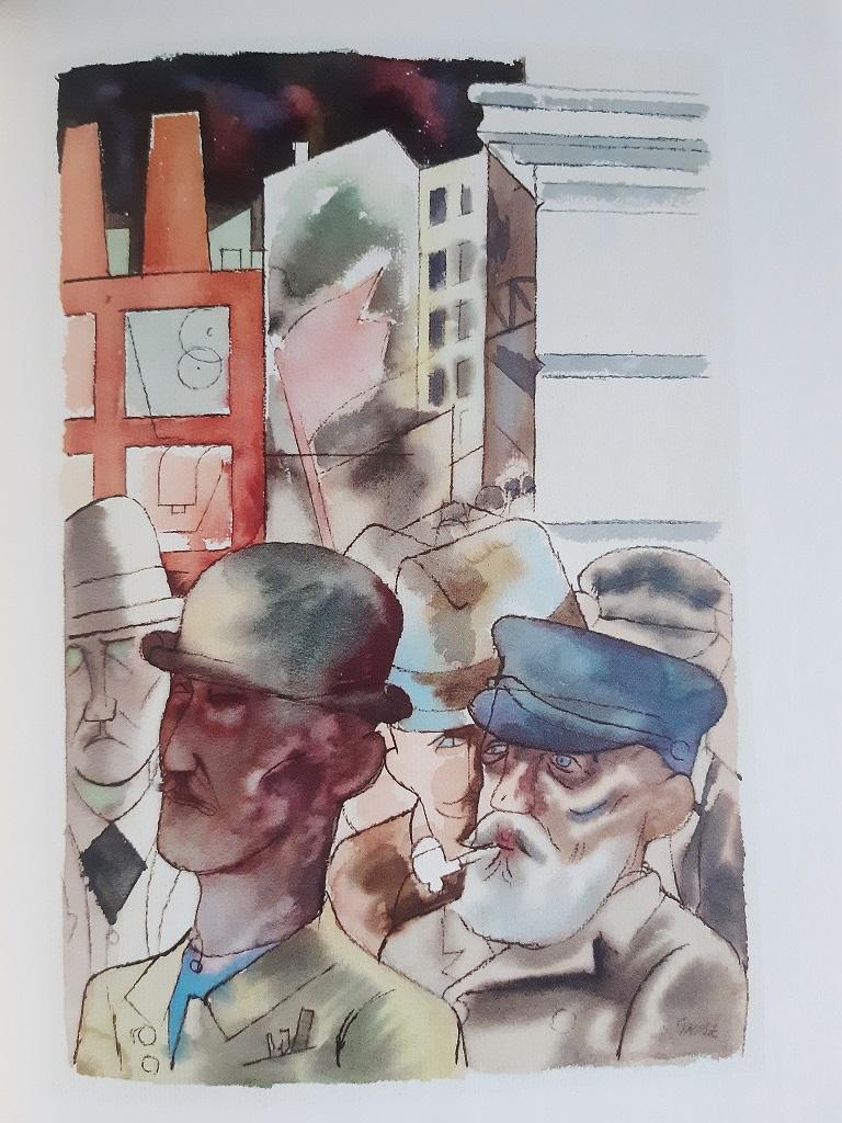 Ade Witboi - Rare Book Illustrated by George Grosz - 1955 For Sale 5