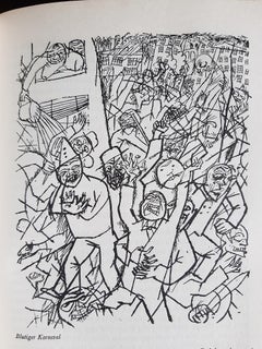 Ein Kleines Ja und Ein Gros  Seltenes Buch, illustriert von George Grosz  1955