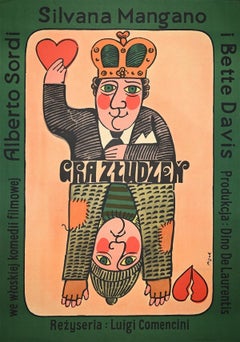 Retro Poster by Jerzy Flisak - 1974