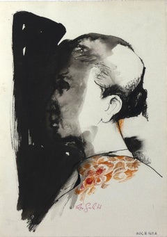 Matador 5 - Mixed Media Drawing by Leo Guida - 1964