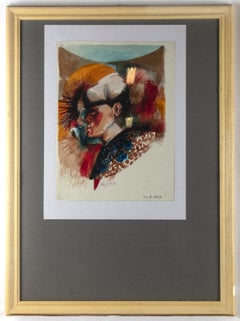Matador 2 -  Mixed Media Drawing by Leo Guida - 1964