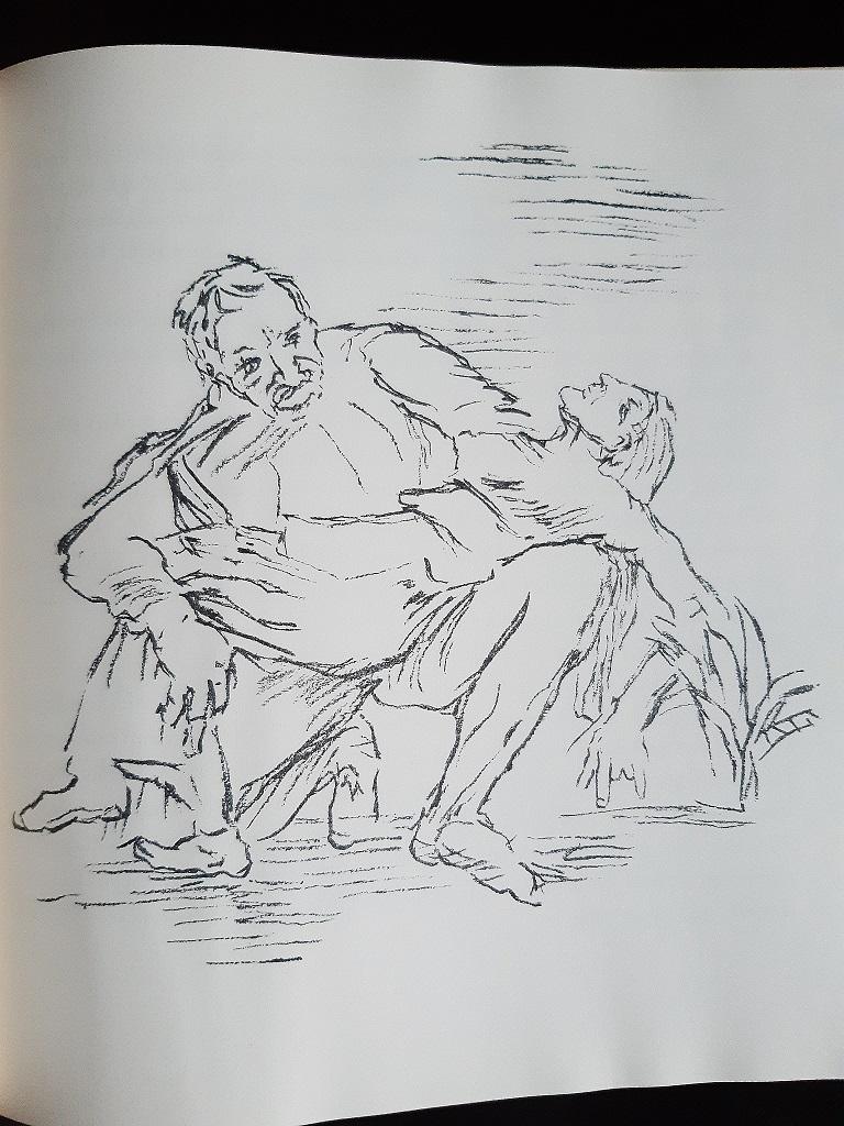 Livre rare illustré par Oskar Kokoschka pour Ann Eliza Reed, 1952 en vente 2