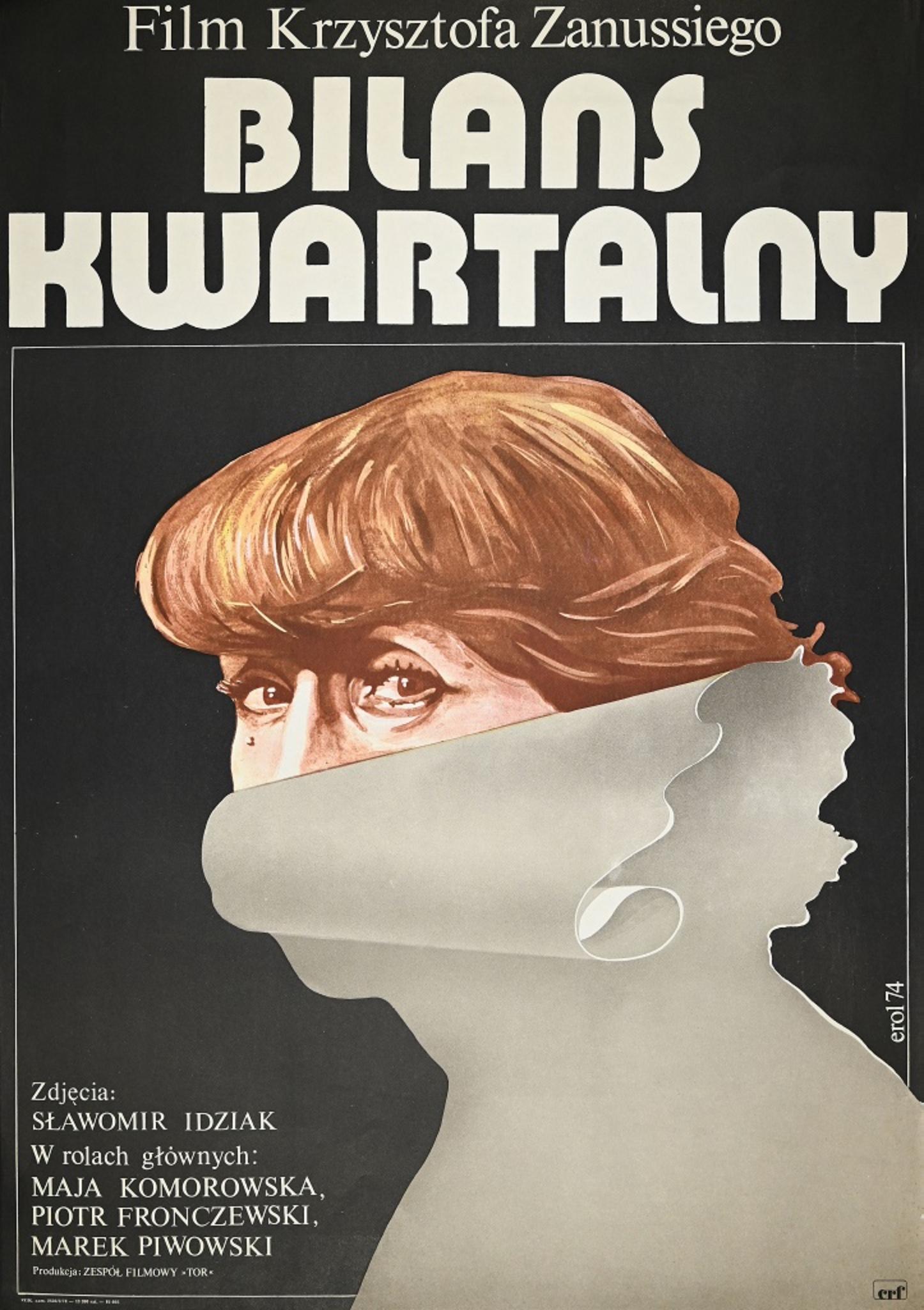 Affiche vintage originale réalisée par Jakub Erol (Pologne, 1941-2018) en 1974. 

Bon état.

Signé et daté. 

Ce travail a été réalisé pour faire la publicité d'un cinéma polonais.