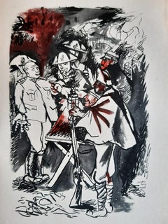 Addio alle Armi - Rare Book Illustrated by Renato Guttuso - 1946