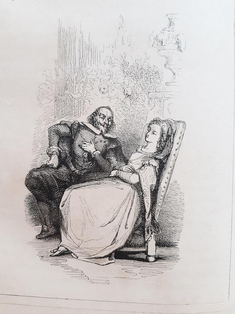 Le Diable Boiteux – seltenes Buch, illustriert von Tony Johannot – 1840 im Angebot 4