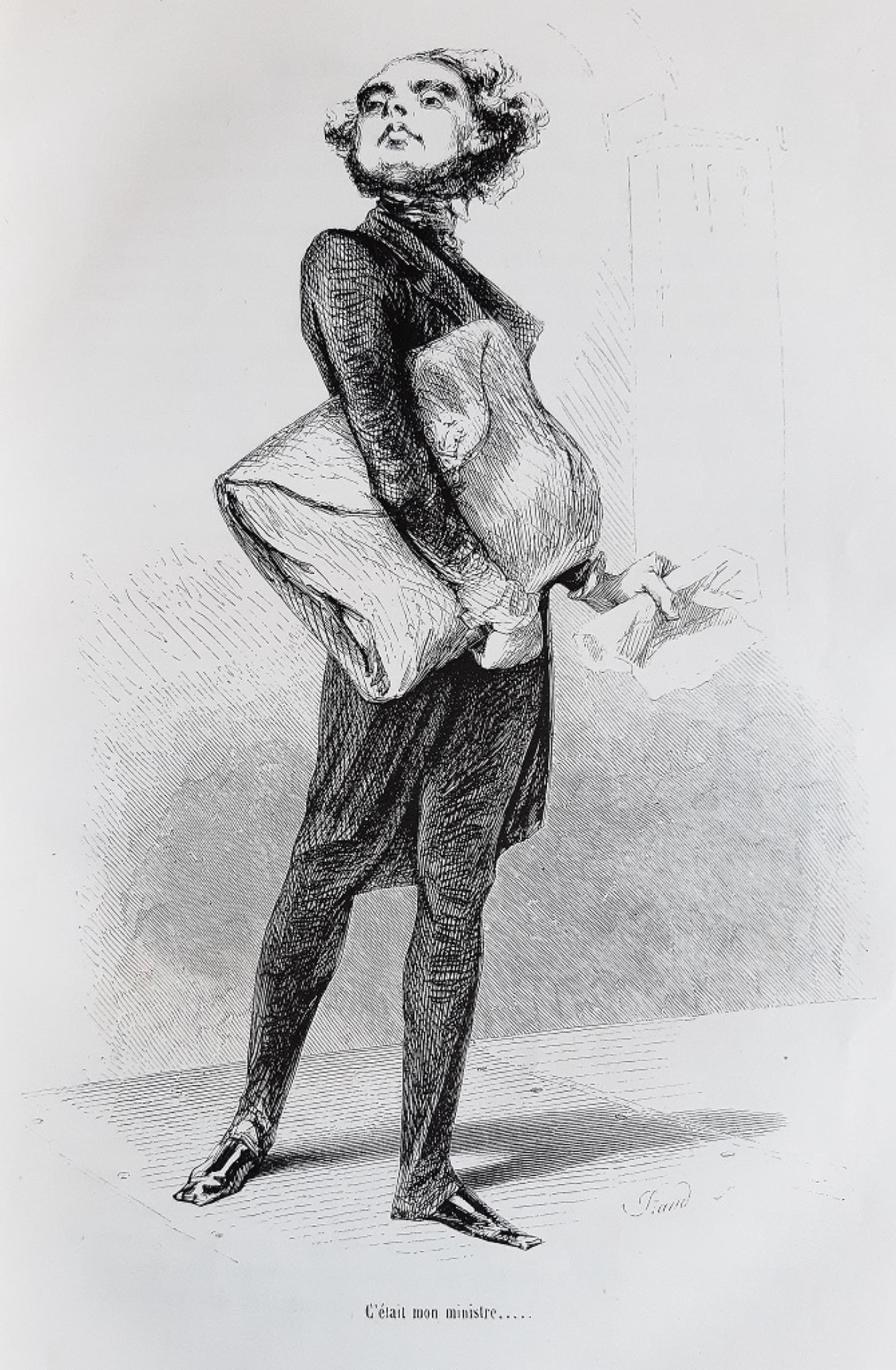 Jérôme Paturot à la Recherche de la Meilleure des Républiques - 1849 - Art by Tony Johannot