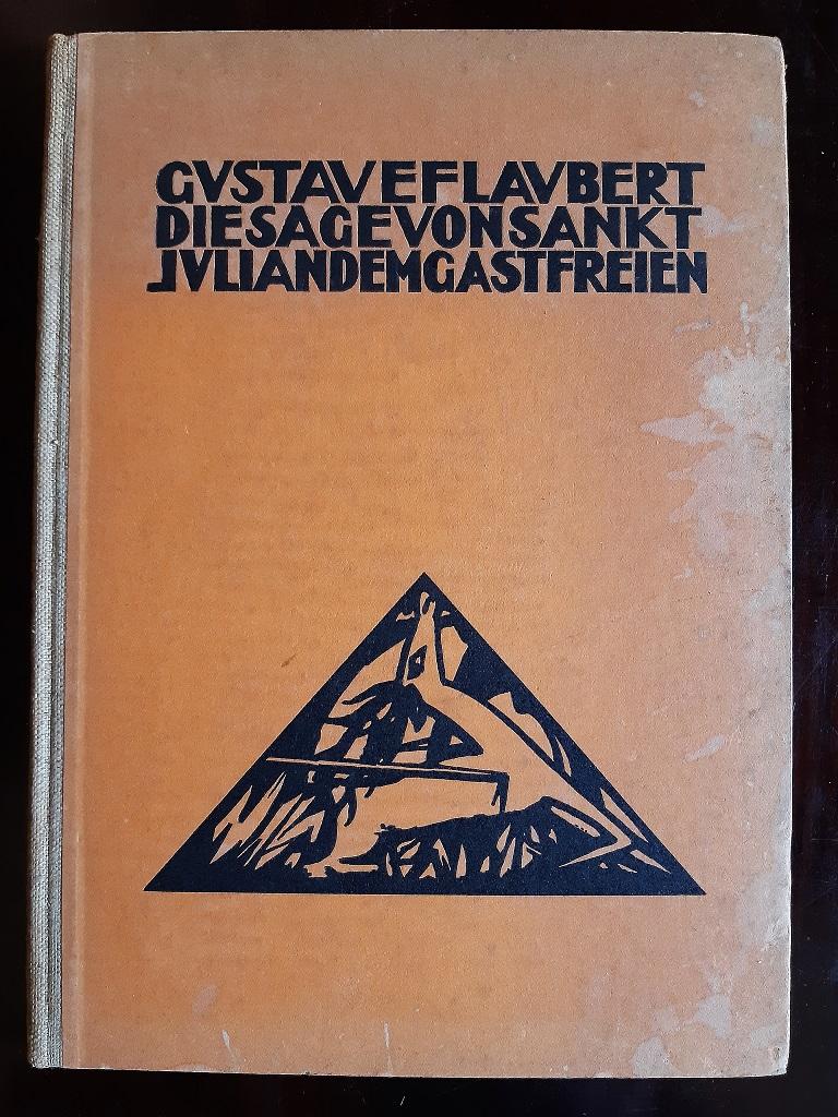 Die sage von Sankt Julian dem Gastfreien - Rare book by Max Kaus - 1919 For Sale 1
