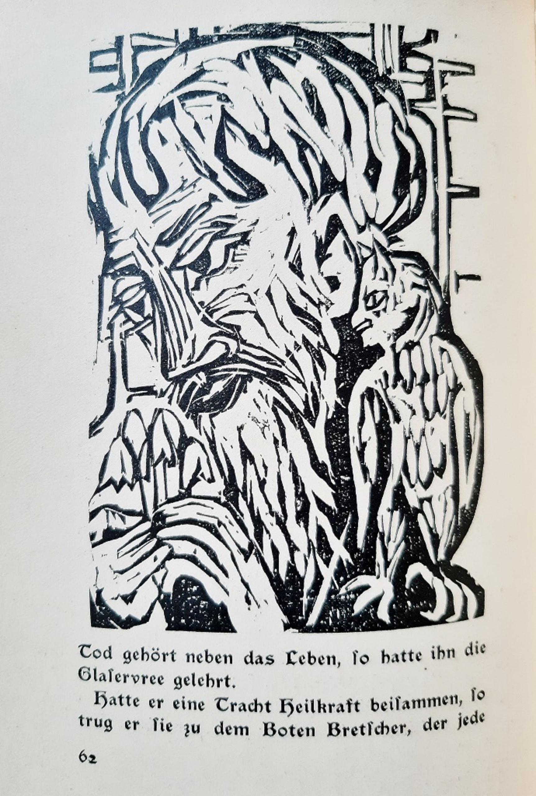 Neben der Heerstrasse - Rare book Illustrated by Ernst Ludwig Kirchner - 1923 1