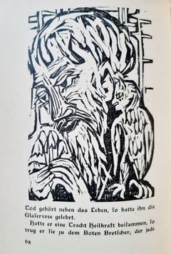 Neben der Heerstrasse - Rare book Illustrated by Ernst Ludwig Kirchner - 1923