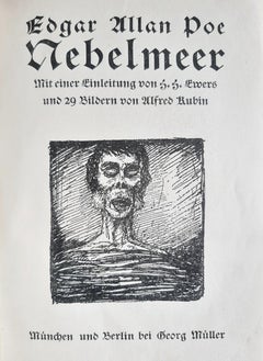 Nebelmeer - Seltenes Buch, illustriert von Alfred Leopold Isidor Kubin- 1905