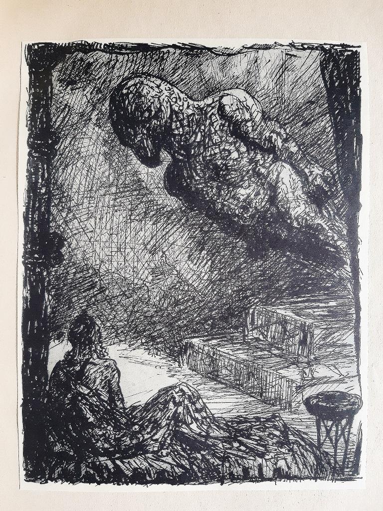 Der Prophet Daniel - Rare Book Illustrated by Alfred Kubin - 1918 - Art by Alfred Leopold Isidor Kubin