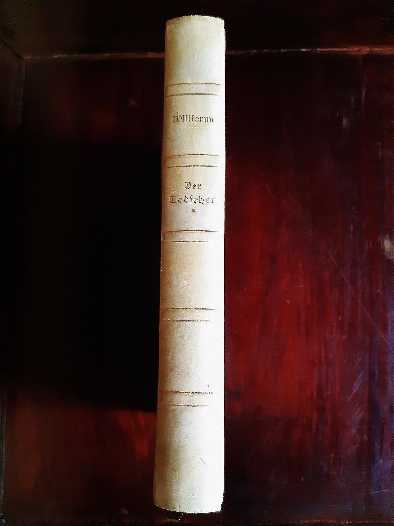 Der Todseher is an original modern rare book written by Ernst Adolf Willkomm (Herwigsdorf, 1810 - Zittau, 1886) and illustrated by Alfred Leopold Isidor Kubin (Leitmeritz, 1877 – Zwickledt, 1959) in 1910.

Original Edition.

Published by Barsdorf,