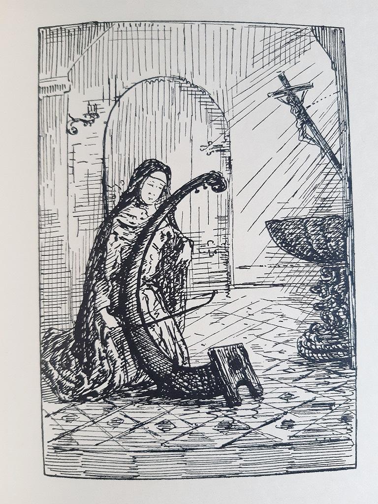 Der Todseher – Seltenes Buch, illustriert von Alfred Kubin – 1910 – Art von Alfred Leopold Isidor Kubin