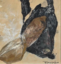 Abstract Composition - Collage by Antonio Marasco - 1970s