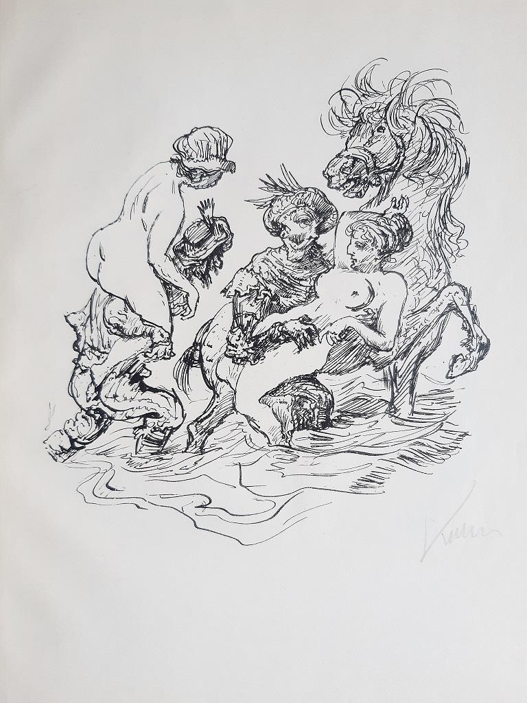 Von Verschiedenen Ebenen - Rare Book  Illustrated by Alfred Kubin - 1922 - Symbolist Art by Alfred Leopold Isidor Kubin