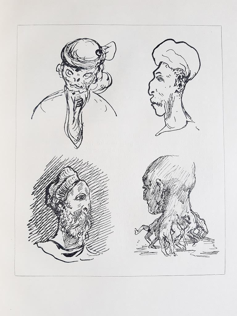 Von Verschiedenen Ebenen - Rare Book  Illustrated by Alfred Kubin - 1922 4