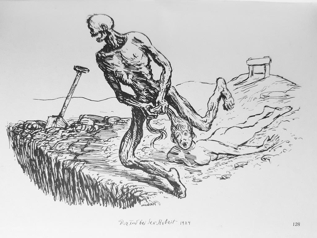 Dämonen und Nachtgesichte - Rare Book Illustrated by Alfred Kubin - 1926 - Art by Alfred Leopold Isidor Kubin
