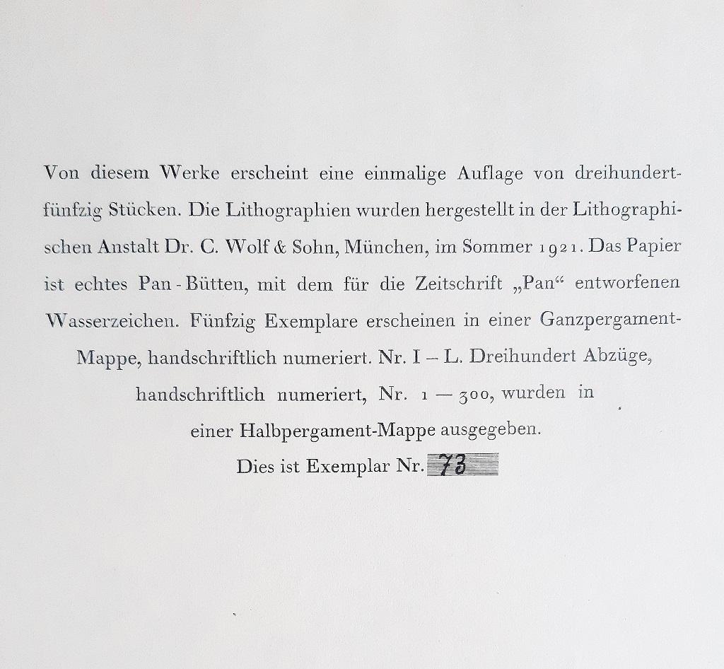 Nach Damaskus - Rare Book Illustrated by Alfred Kubin - 1922 3