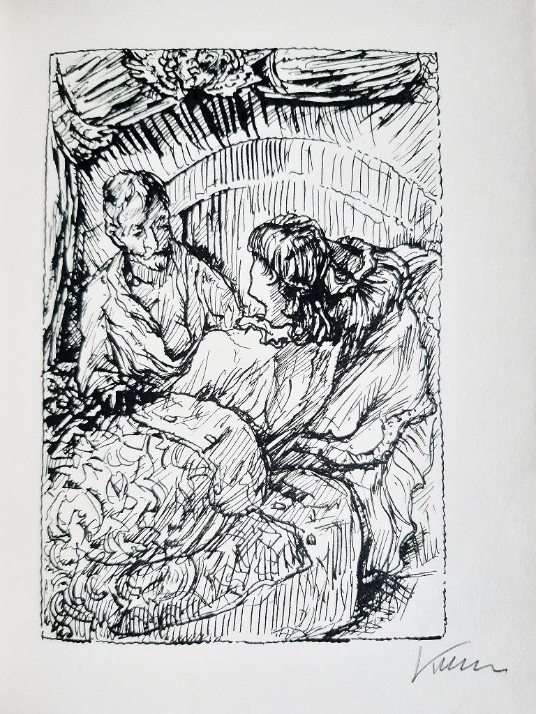 Der Greise Freier - Rare Book Illustrated by Alfred Kubin - 1924 - Art by Alfred Leopold Isidor Kubin