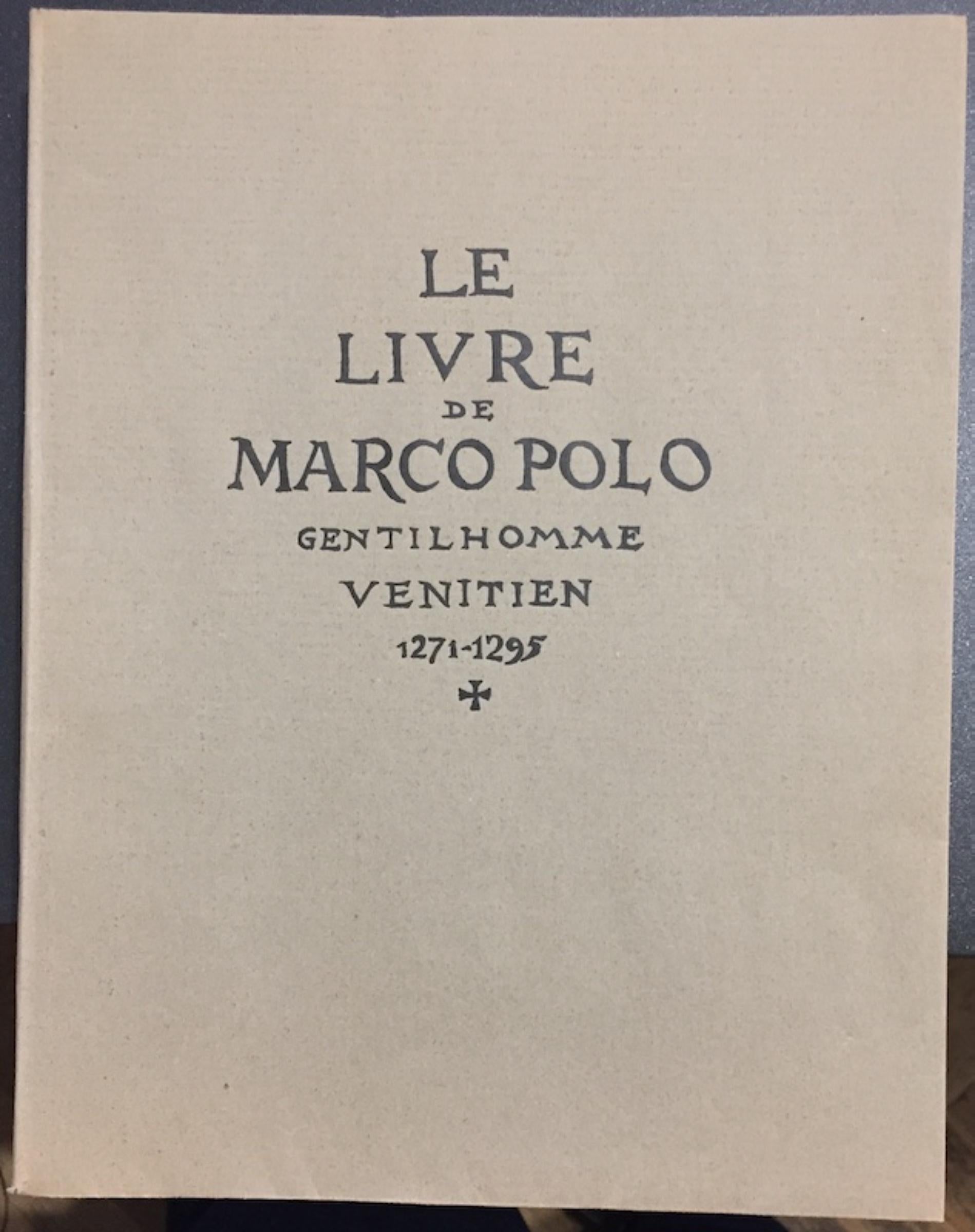 Le livre de Marco Polo gentilhomme venitien Illustrated by Marietta Lydis - 1932