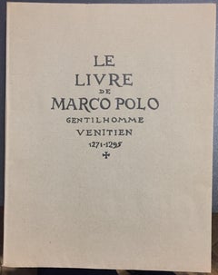 Le livre de Marco Polo gentilhomme venitien (Le livre de Marco Polo gentilhomme venitien) Illustré par Marietta Lydis - 1932