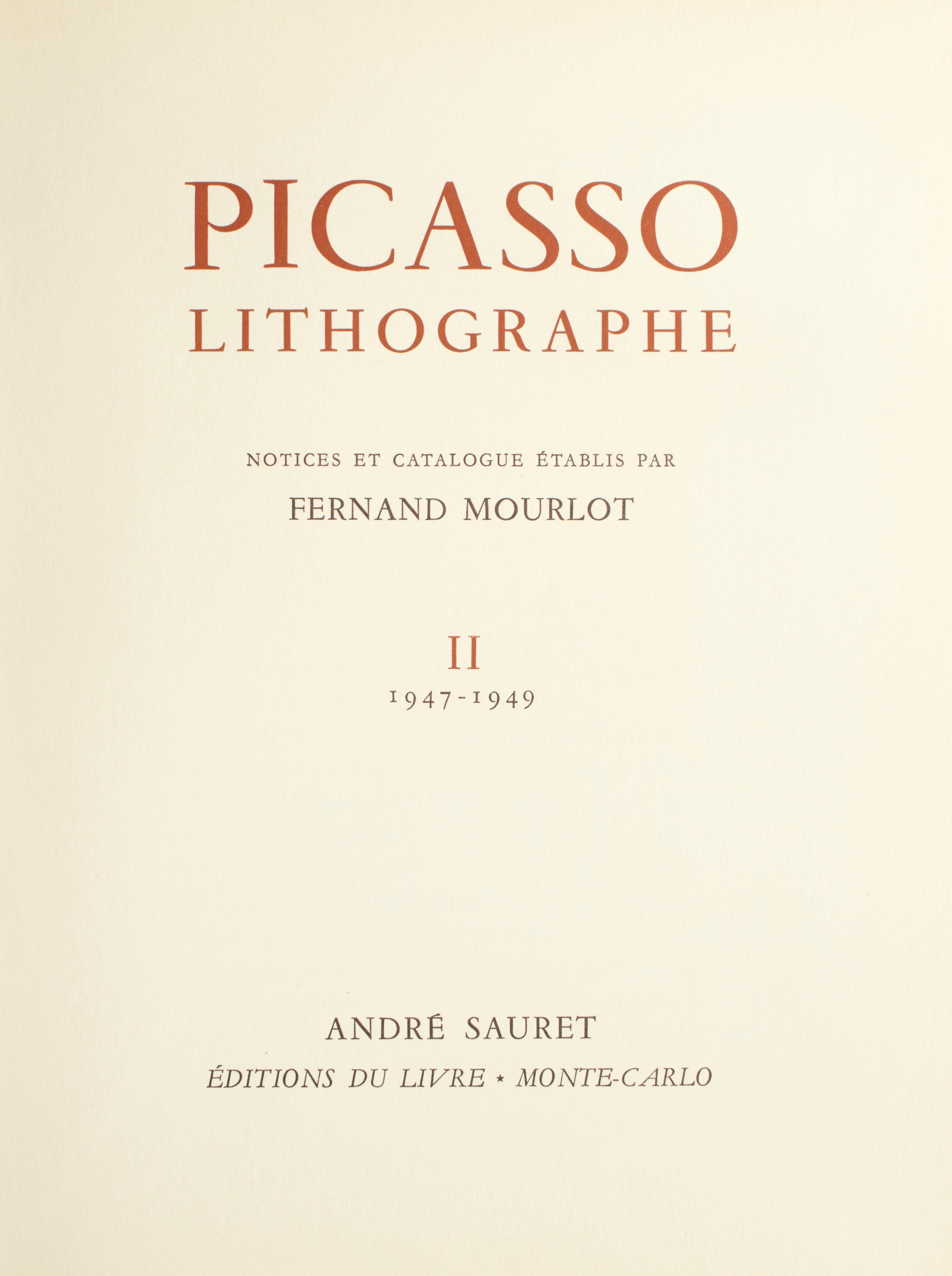 Picasso Lithographe  IV, 1956-1963 (after Pablo Picasso) - 1964 en vente 1