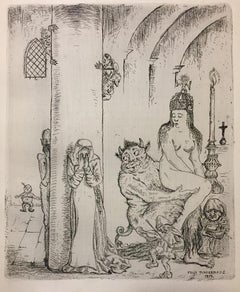 Beatrix, eine brabantische legende - Illustrated by Felix Timmermans - 1921