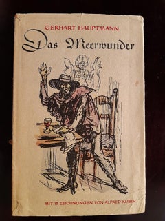Vintage Das Meer Wunder - Rare Book Illustrated by Alfred Kubin - 1934