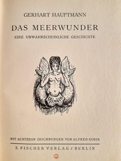 Das Meer Wunder - Rare Book Illustrated by Alfred Kubin - 1934