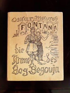 Vintage Die Türme des Beg Begonja - Rare Book Illustrated by Alfred Kubin - 1946