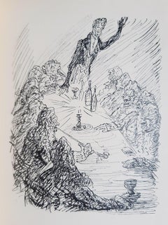 Phantasien im Bremer Ratskeller - Rare Book Illustrated by Alfred Kubin - 1914