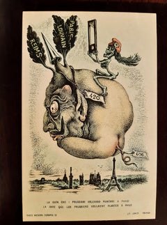 La Danza Macabra Europea - Original Illustration Alberto Martini - 1915
