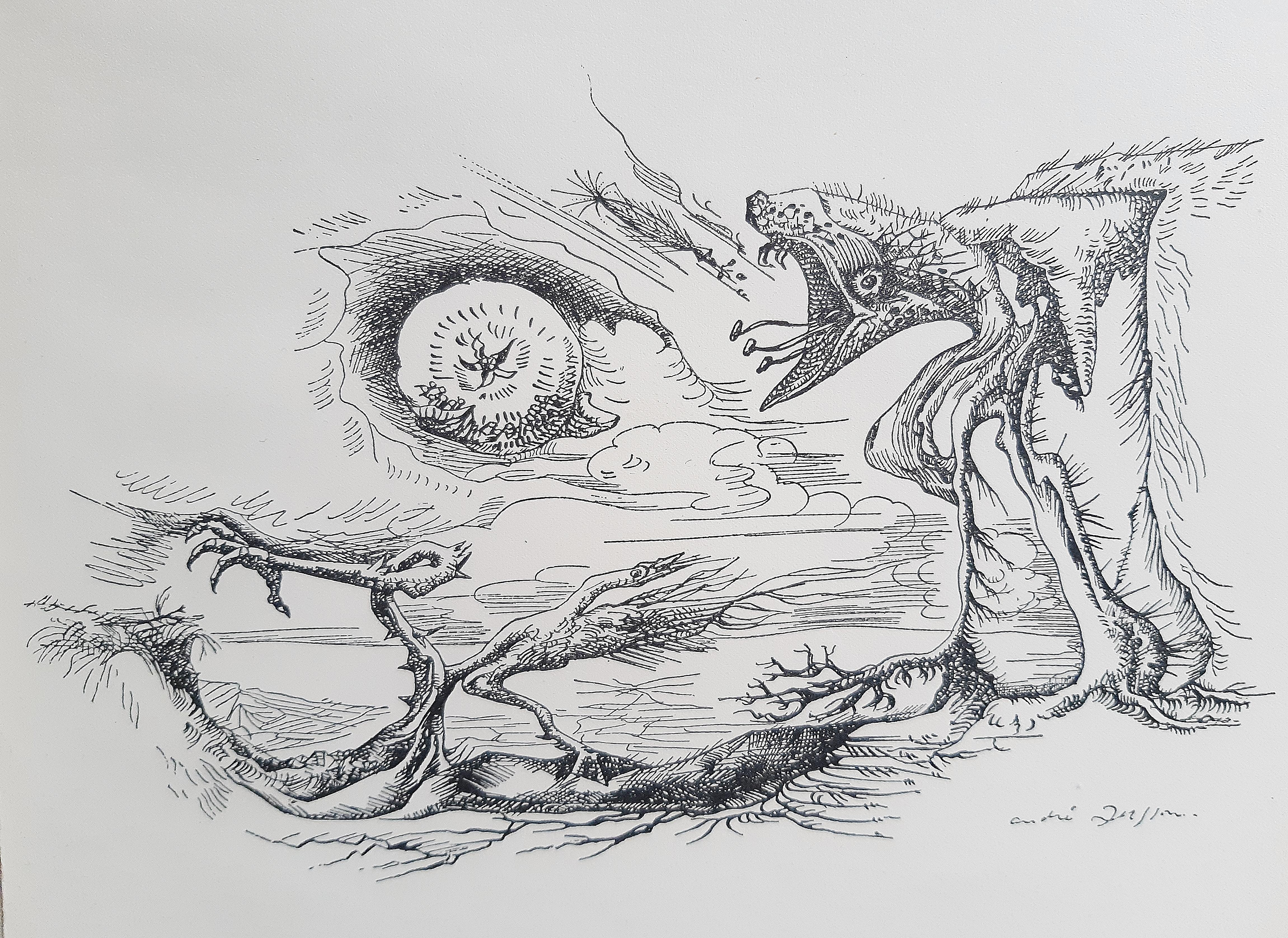 Mythologien – seltenes, von Andr Masson illustriertes Buch – 1946 – Art von André Masson